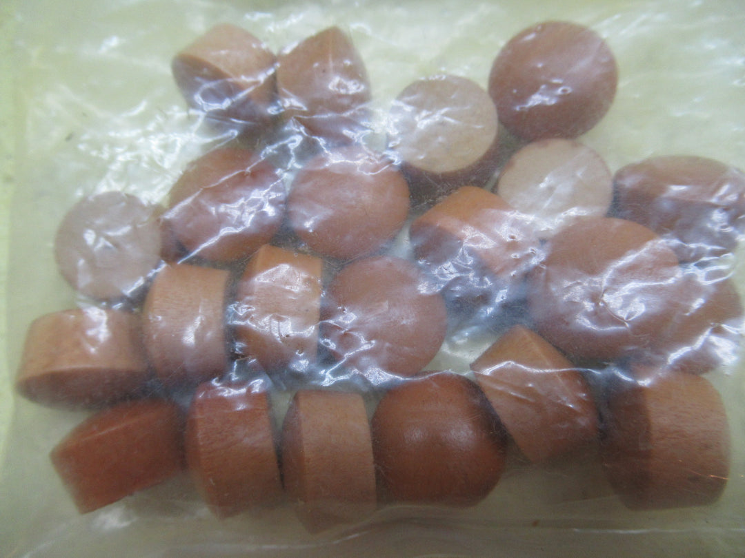 Furniture Wooden Plugs - 15Dia/12H/Mushroom Shade 15-45Dia x 30H