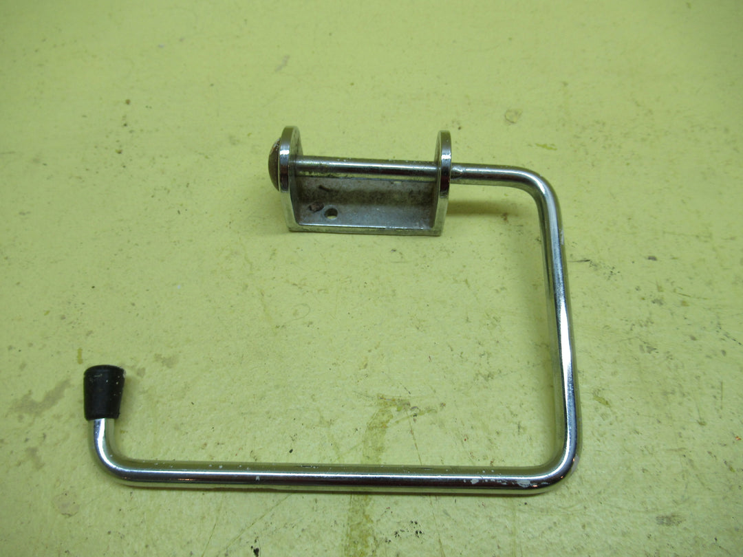 Simple Stainless Steel Toilet Holder 105H x 130W x 27D