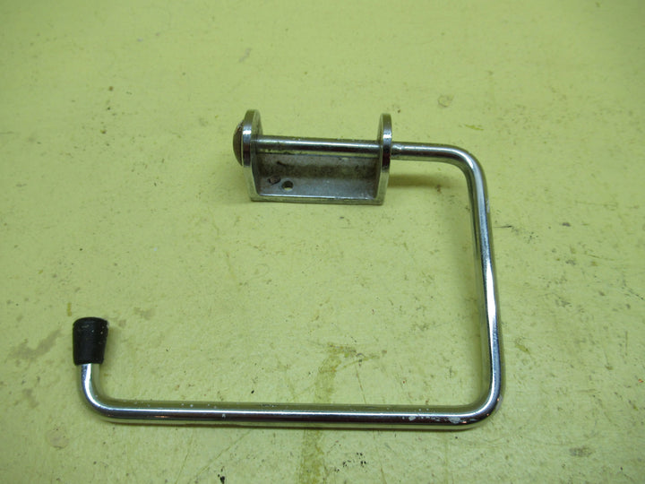 Simple Stainless Steel Toilet Holder 105H x 130W x 27D