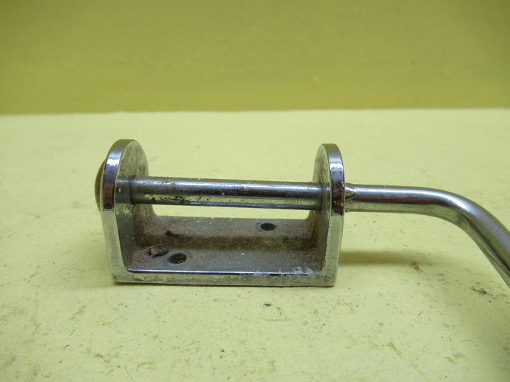 Simple Stainless Steel Toilet Holder 105H x 130W x 27D