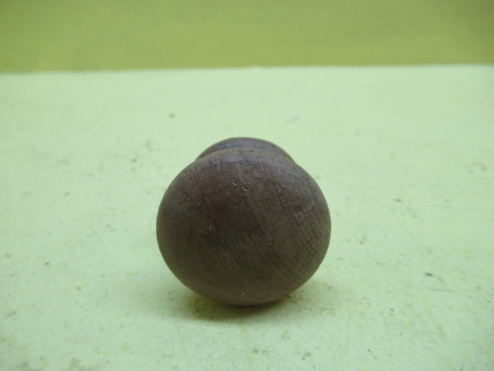 Wooden Knob 35Dia x 25H