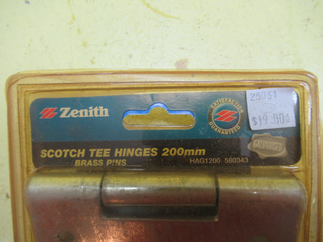 Zenith Scotch Tee Hinge 200-240L & 250-290L x 100W & 115W
