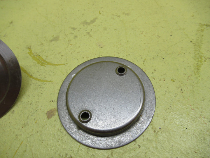 Round Stainless Steel Flush Pull Handle(Double Sided)65Dia x 7D)