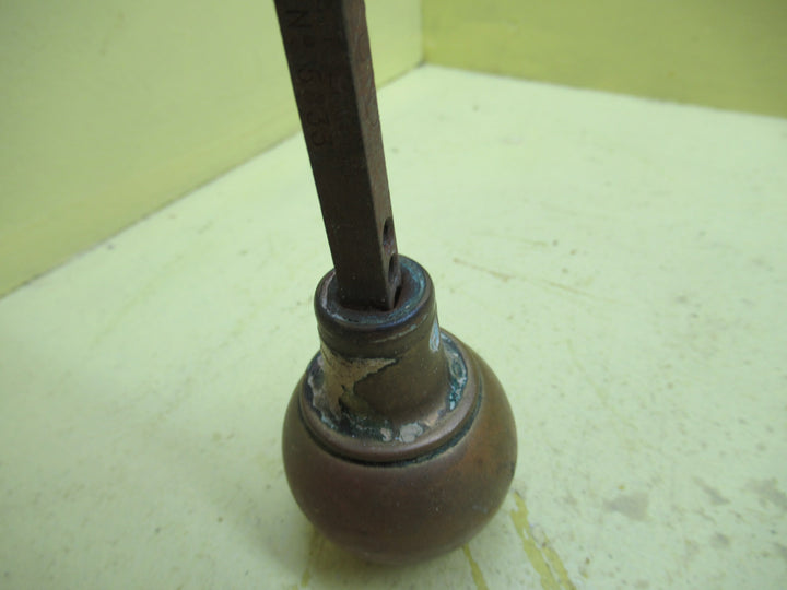 Round Brass Hollow Ball Knob (Single) 45Dia x 60H