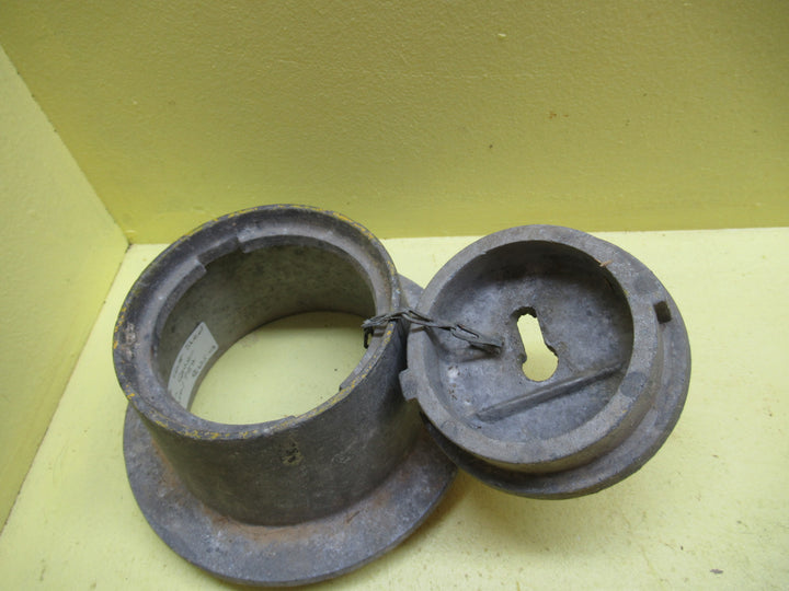 Water Pipe Cast Steel Inspection Cover 115-170Dia x 75H