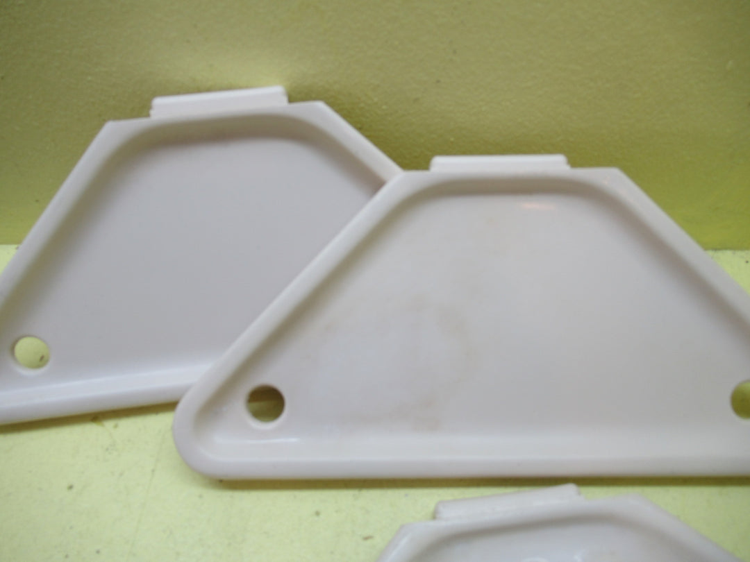 Retro Shampoo & Sap trays - Almond Uvory 220W x 100D x 12H