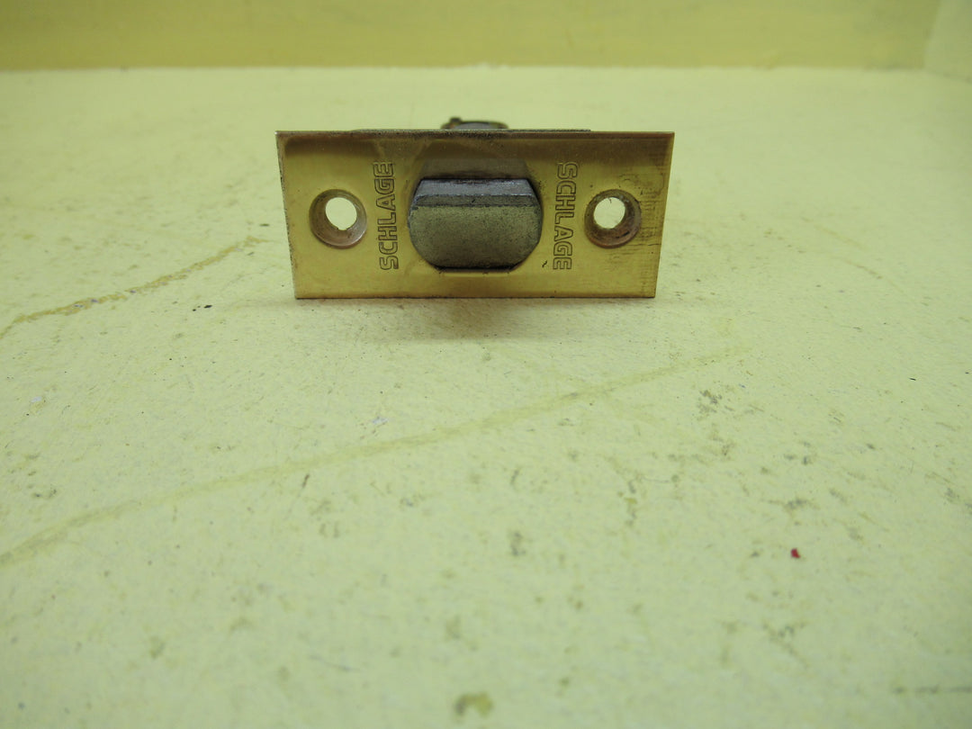 Schlage Brass Effect Thumb Turn/Key Knob Handle with Mortice 50Dia x 60H/Plate  70Dia