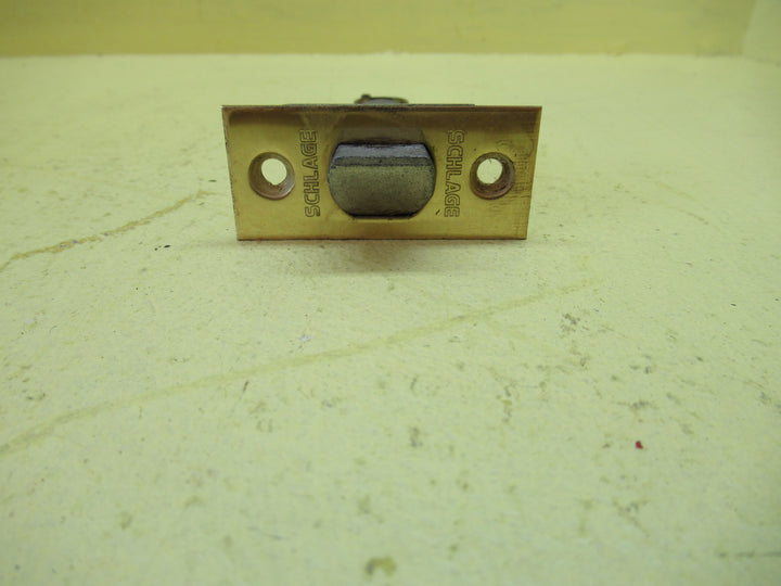 Schlage Brass Effect Thumb Turn/Key Knob Handle with Mortice 50Dia x 60H/Plate  70Dia