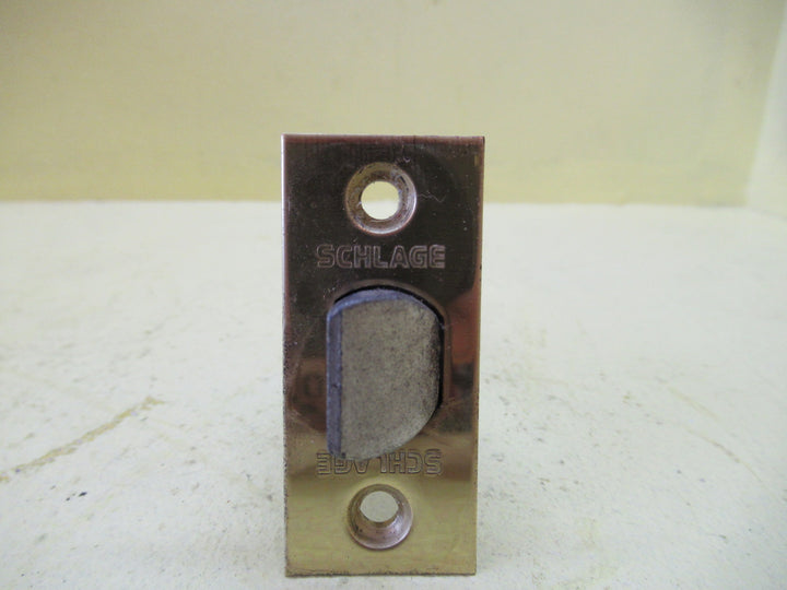 Schlage Brass Effect Thumb Turn/Key Knob Handle with Mortice 50Dia x 60H/Plate  70Dia