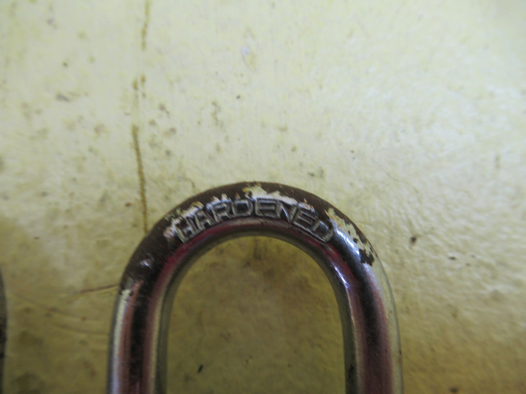 TWI - Rhomb 264 Brass & Steel Padlock(No Keys) 60Hn x 30W x 16D