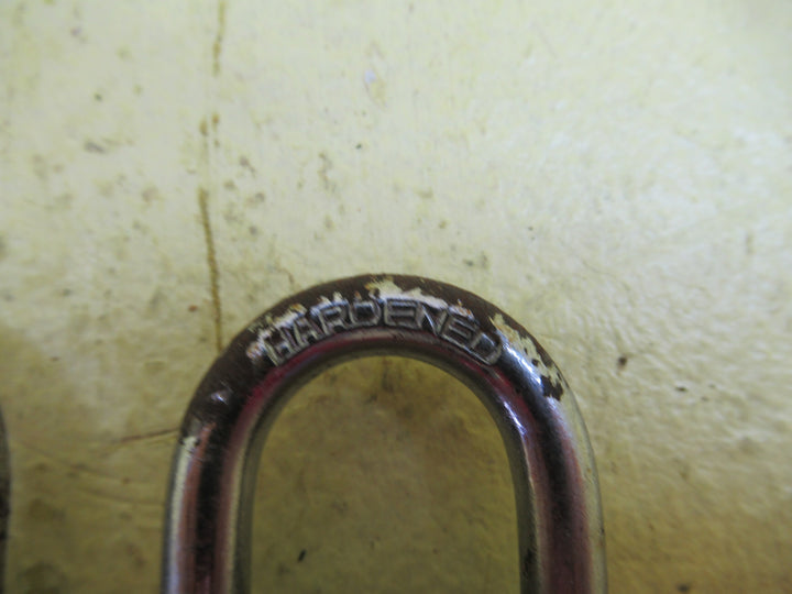 TWI - Rhomb 264 Brass & Steel Padlock(No Keys) 60Hn x 30W x 16D