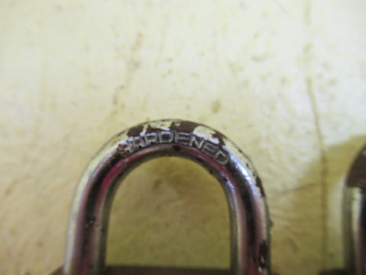 TWI - Rhomb 264 Brass & Steel Padlock(No Keys) 60Hn x 30W x 16D