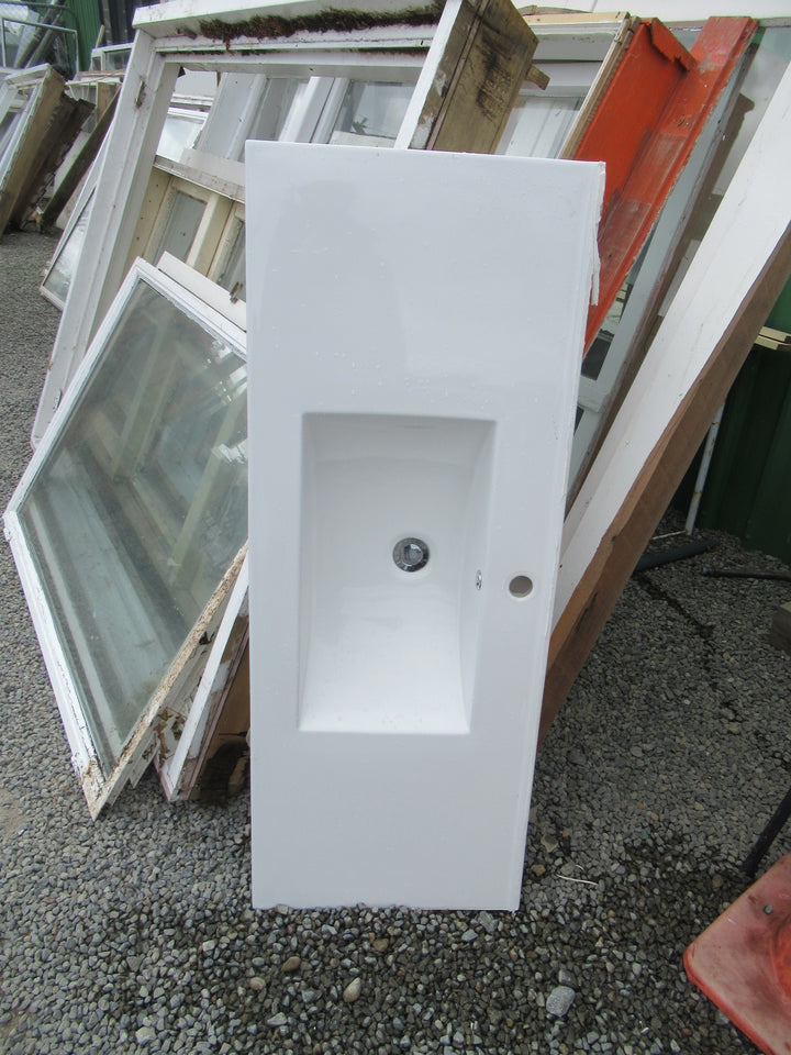 Modern Rectangle i/2 circle Bathroom Basin 1210L x 465W x 160D