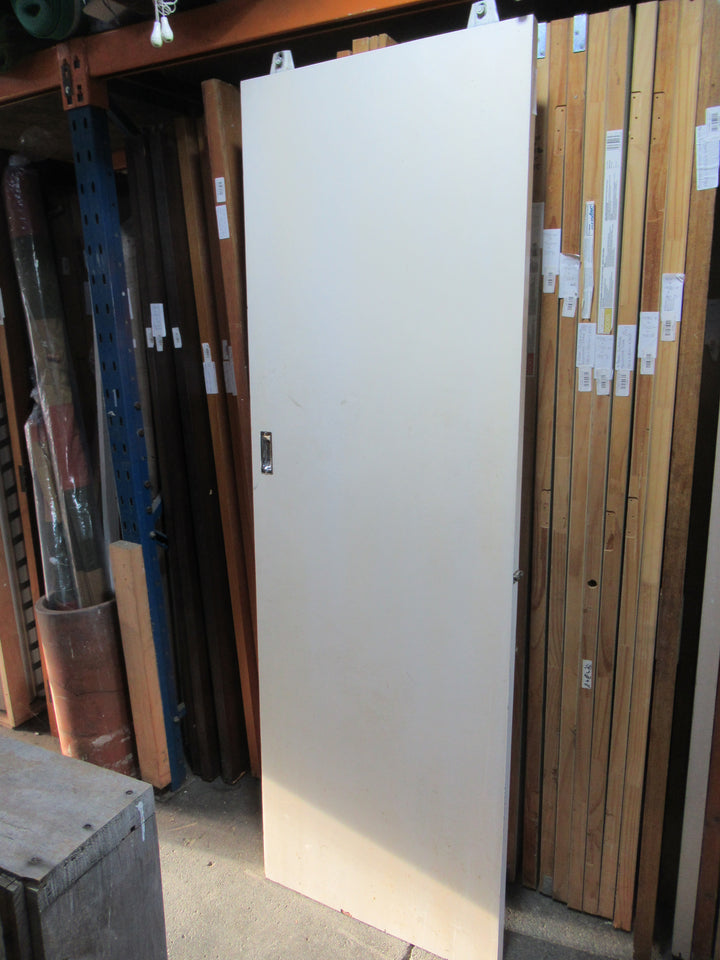 2 Panel Paint Finished  Lourve French Doors 1980H x 302-610W x 30D
