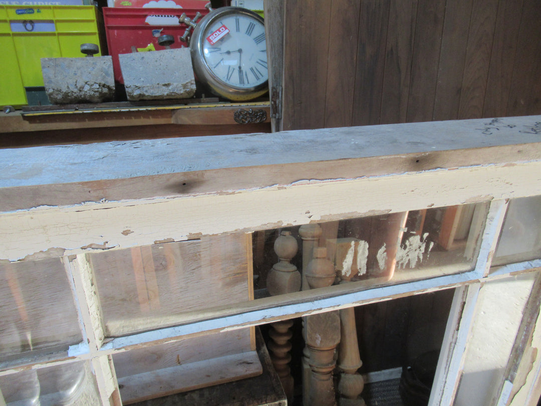 9 Lite Wooden Window with Centre Picture Window 1000H x 975W x 155D