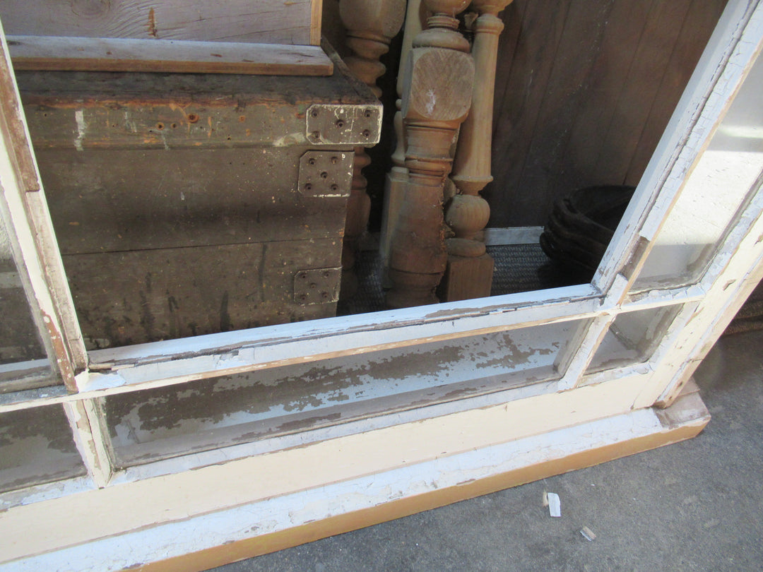 9 Lite Wooden Window with Centre Picture Window 1000H x 975W x 155D