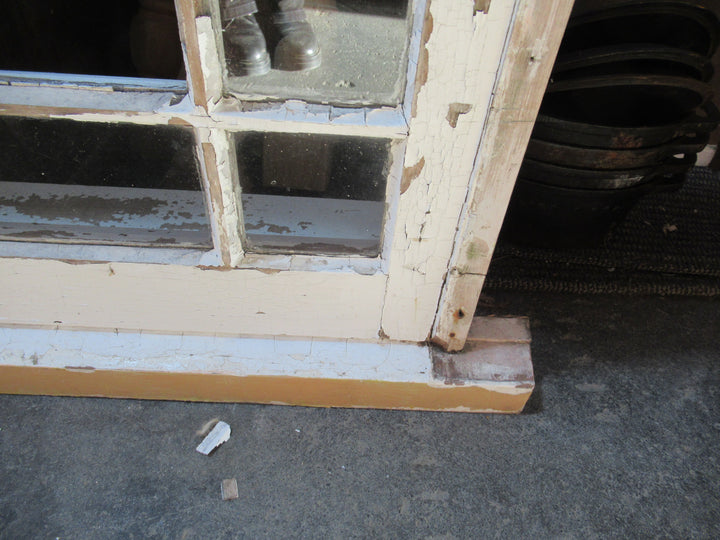 9 Lite Wooden Window with Centre Picture Window 1000H x 975W x 155D