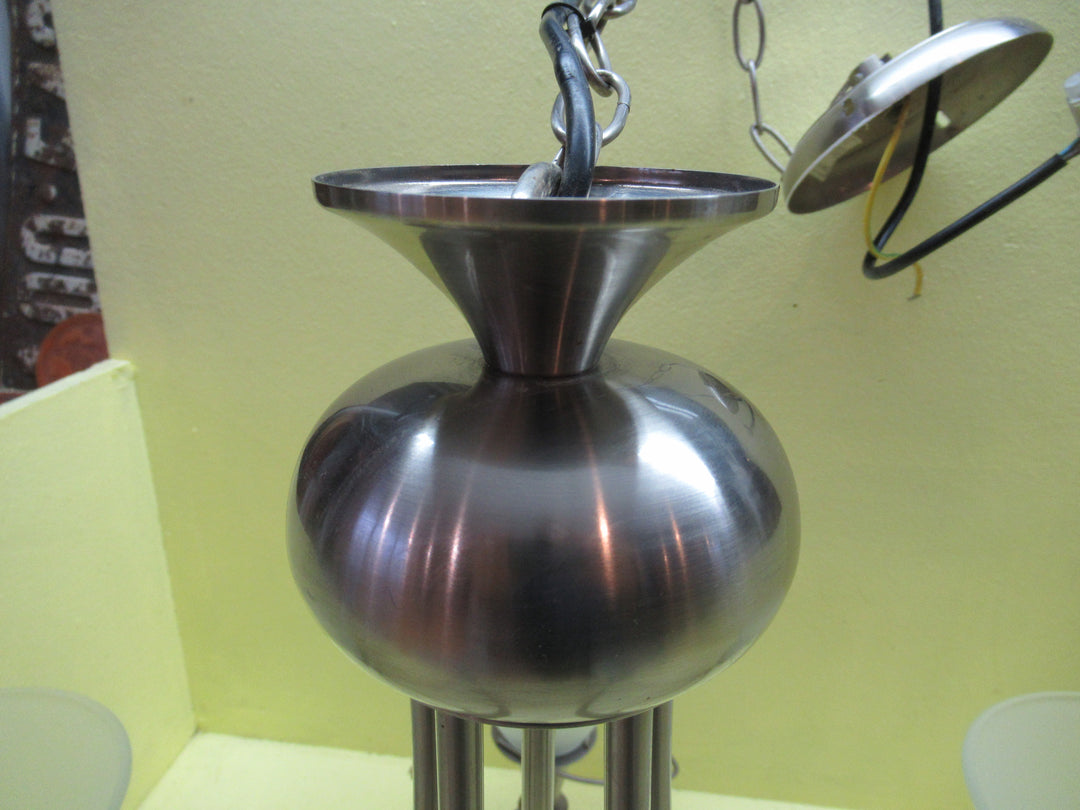 5 Shade Stainless Steel Chandelier 620Dia x 490-1090H