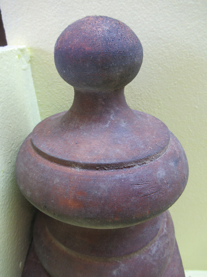 Victorian Newell Post Topper for Staircase 262H x  120SQ x 5oDia