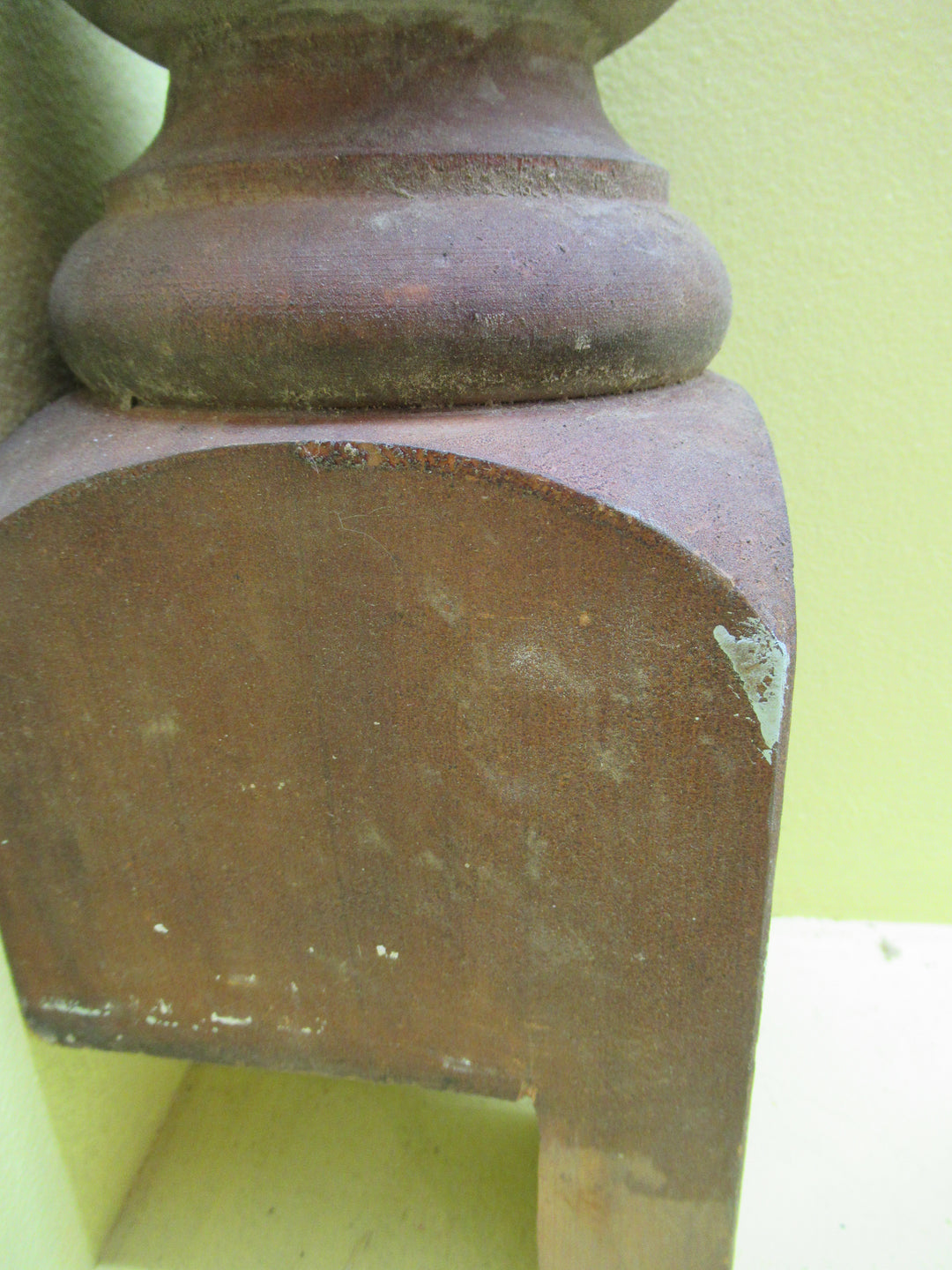 Victorian Newell Post Topper for Staircase 262H x  120SQ x 5oDia