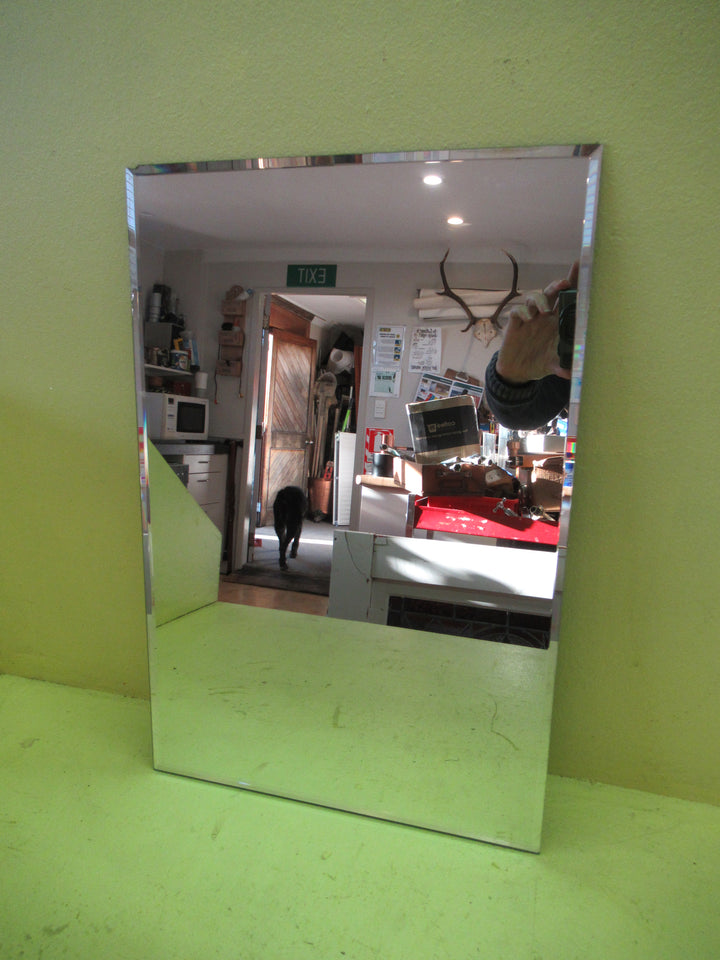Bevelled Edge Mirror 45H x 30W