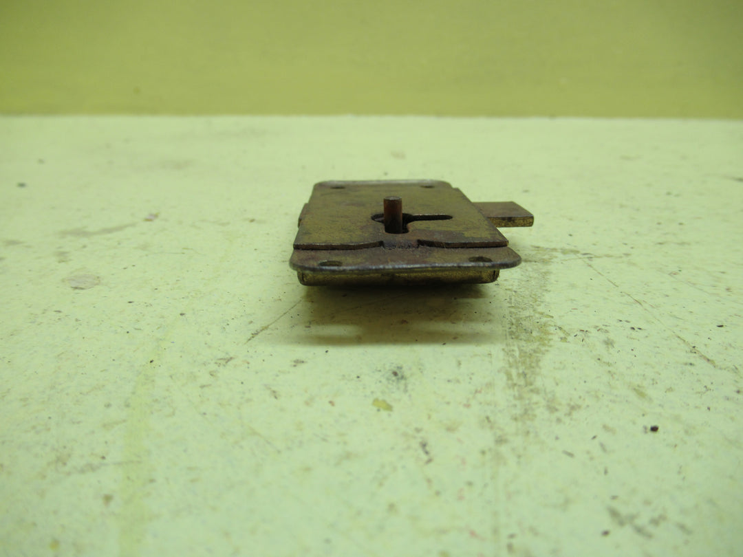 Brass Cabinet/Desk Lock 65H x 32W x 8D
