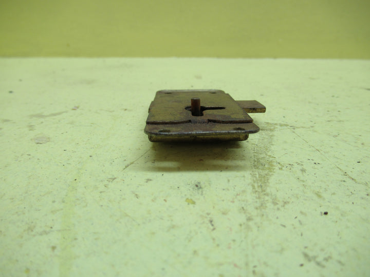 Brass Cabinet/Desk Lock 65H x 32W x 8D
