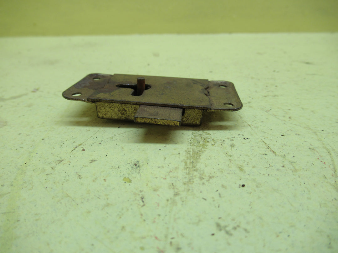 Brass Cabinet/Desk Lock 65H x 32W x 8D
