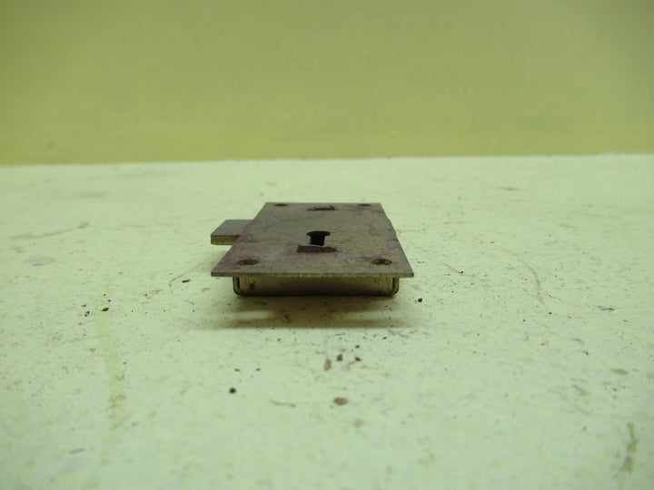 Brass Cabinet/Desk Lock 65H x 32W x 8D