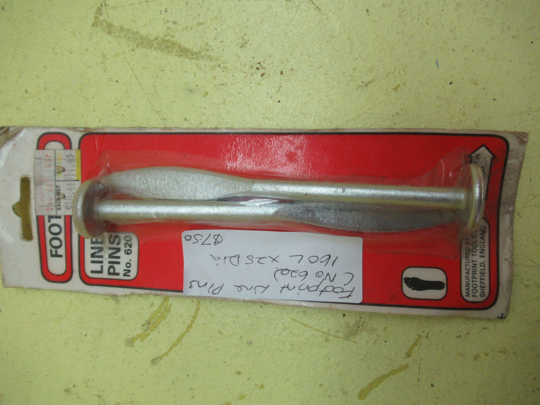 Footprint Line Pins(No 620) 160L x 25Dia