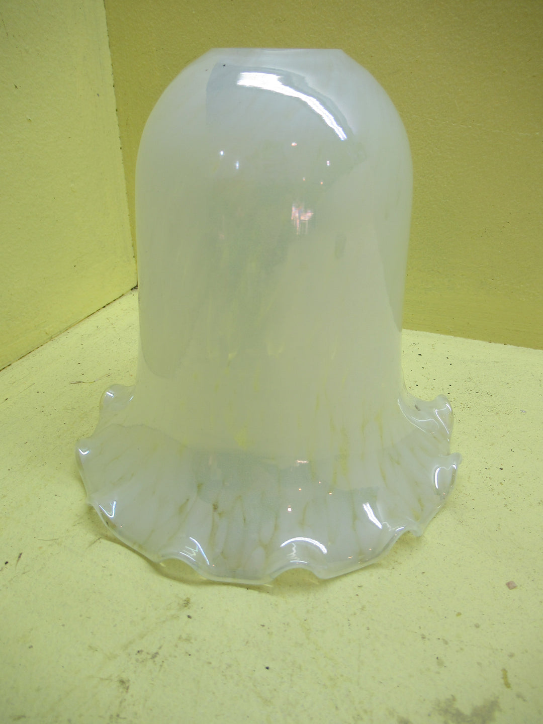 Iridescent Filled Light Shade 140H x 85-140W/Hole 30mm