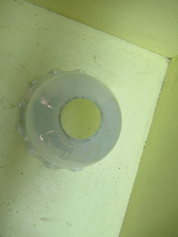 Iridescent Filled Light Shade 140H x 85-140W/Hole 30mm