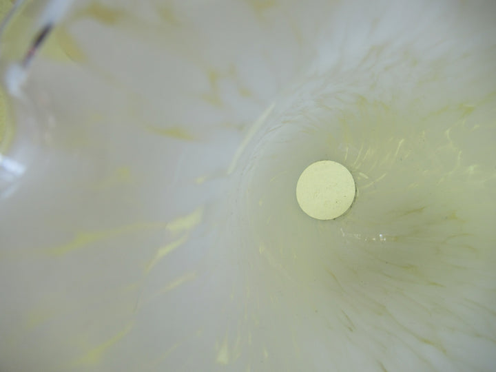 Iridescent Filled Light Shade 140H x 85-140W/Hole 30mm