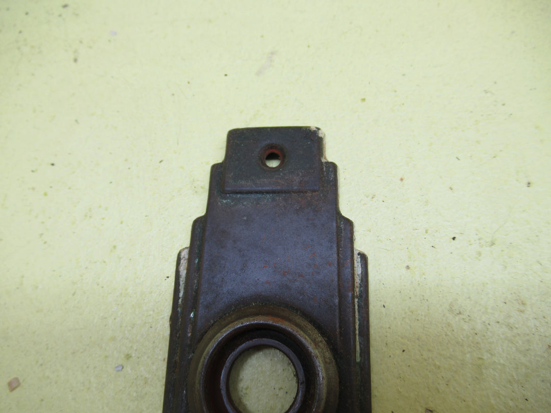 Antique Copper Stepped End Metal Door Plates 180H x 25-50W