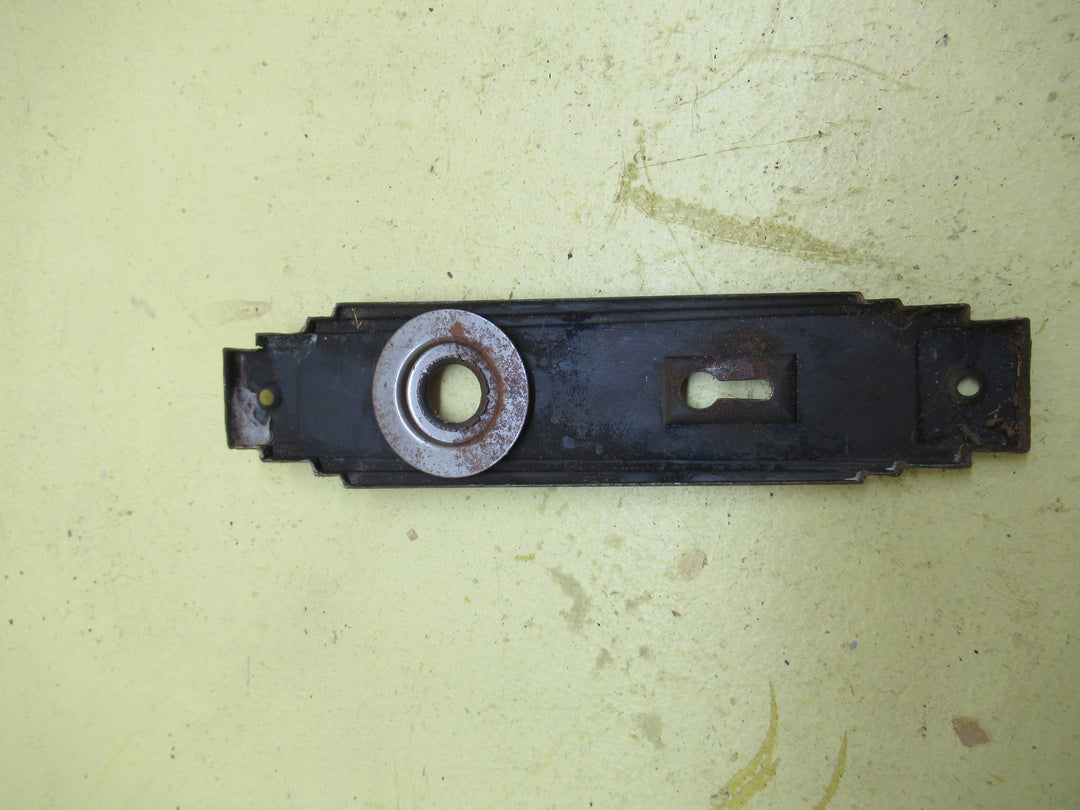 Antique Copper Stepped End Metal Door Plates 180H x 25-50W