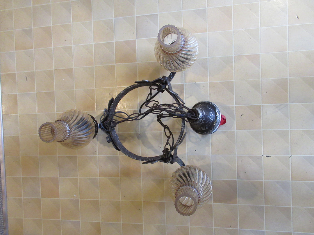 Modern Gothic Castle Pendant Lights 520H x 50 x 50 x 50W (Triangle)