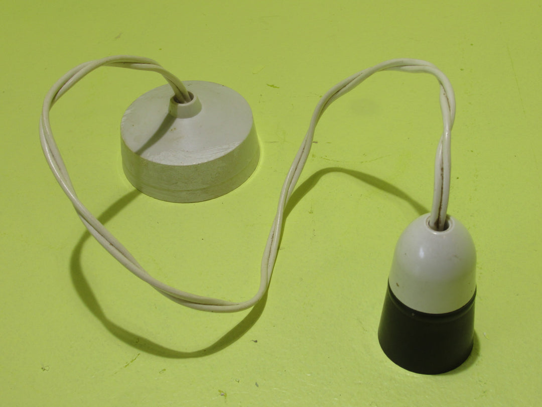 Modern Ceiling Support with Lamp Holder 35H 71Dia/Lamp Holder 70H x 38Dia