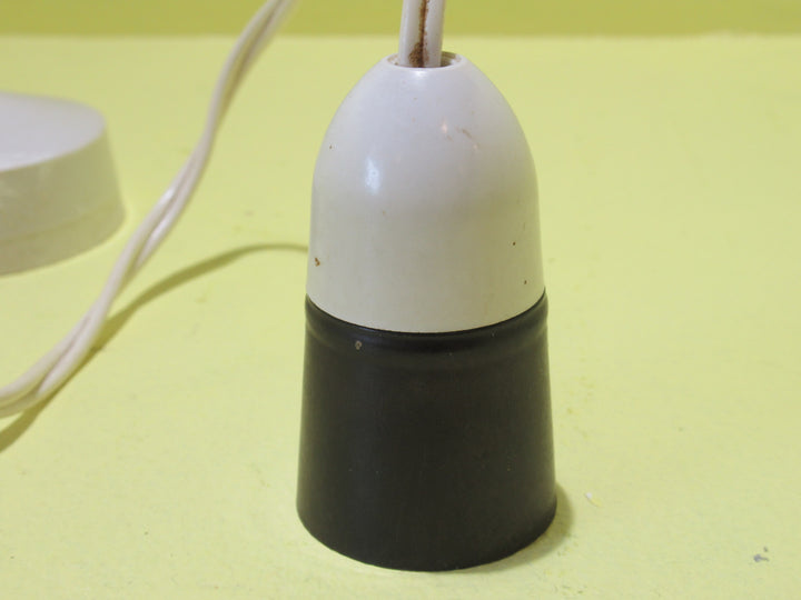 Modern Ceiling Support with Lamp Holder 35H 71Dia/Lamp Holder 70H x 38Dia