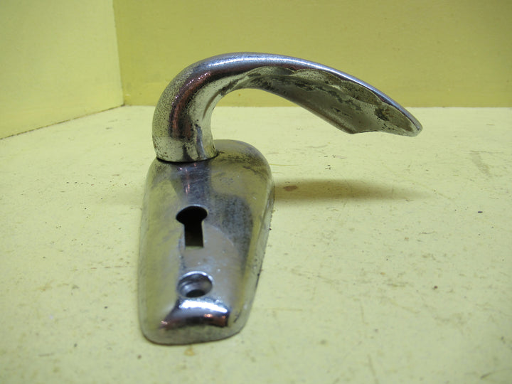 Kidney Shape Art Nouveau Handle with hand grip handle. 150H x 20-60W/Lever 60D x 110L
