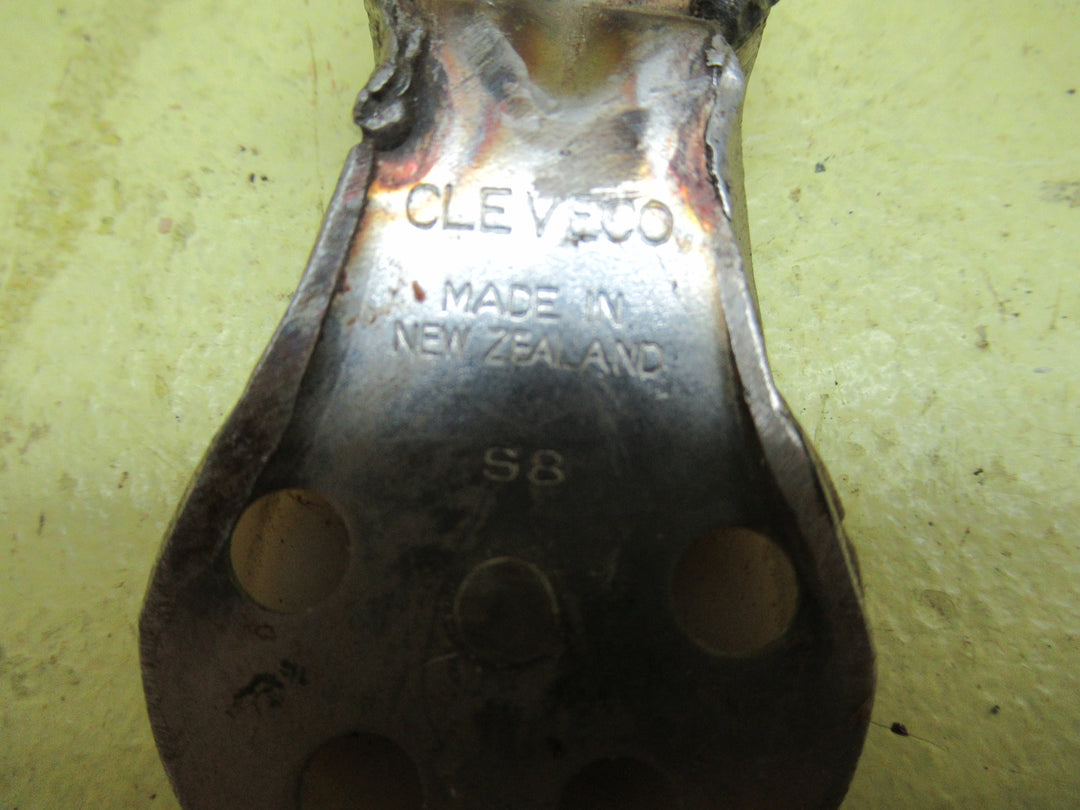 Cleveco Stainless Steel Pulley Made in New Zealand 82H x 25-50W x 11D
