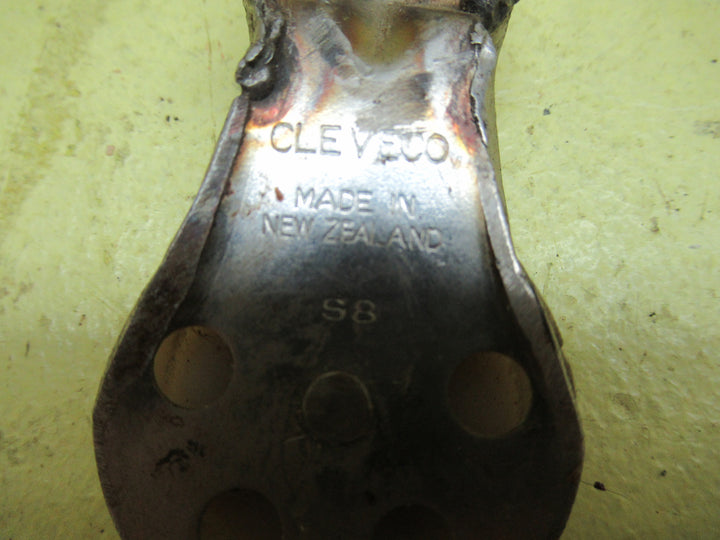 Cleveco Stainless Steel Pulley Made in New Zealand 82H x 25-50W x 11D