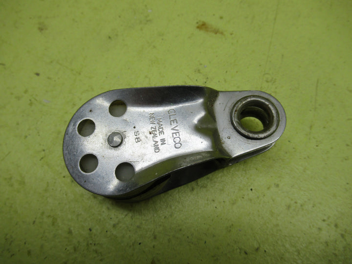 Cleveco Stainless Steel Pulley Made in New Zealand 82H x 25-50W x 11D