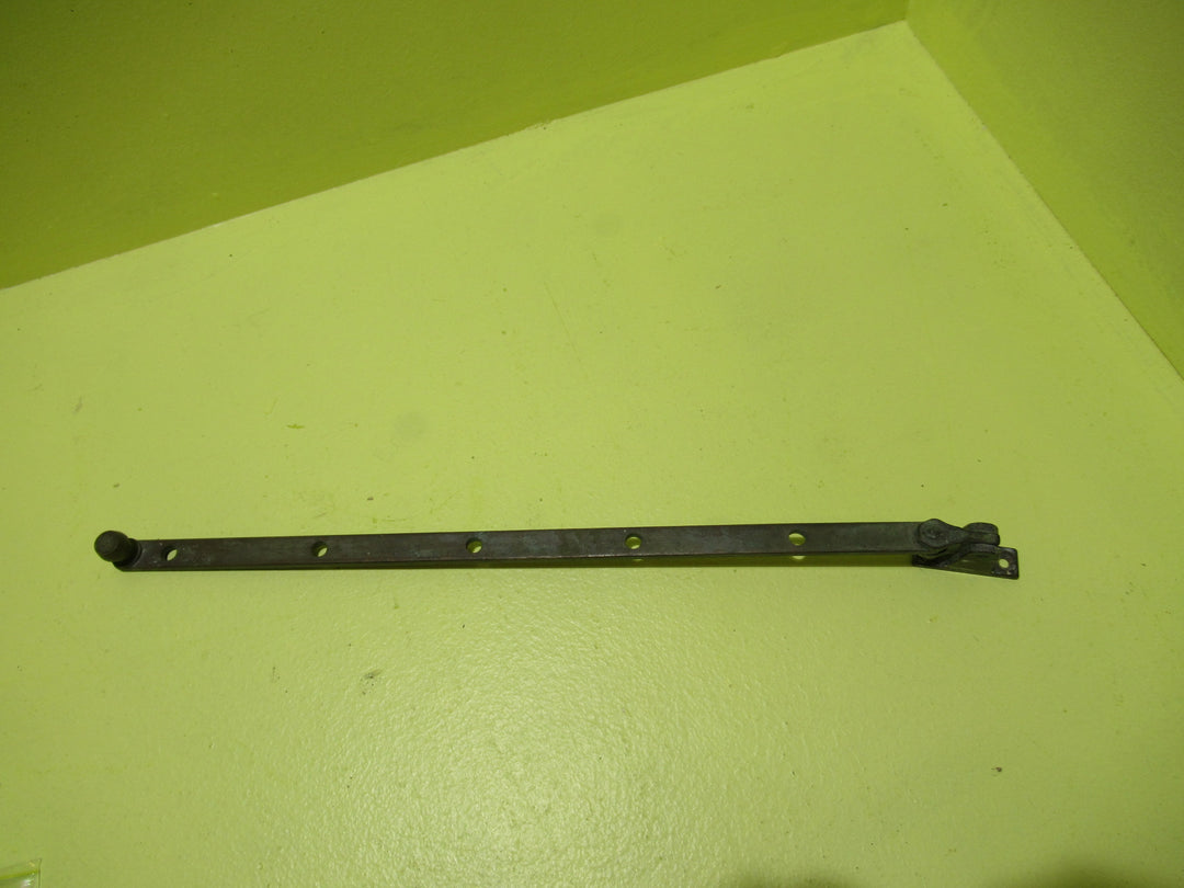 Vintage Vortex Casement Stay with 2 Hole Rectangle Plate370L x 7W