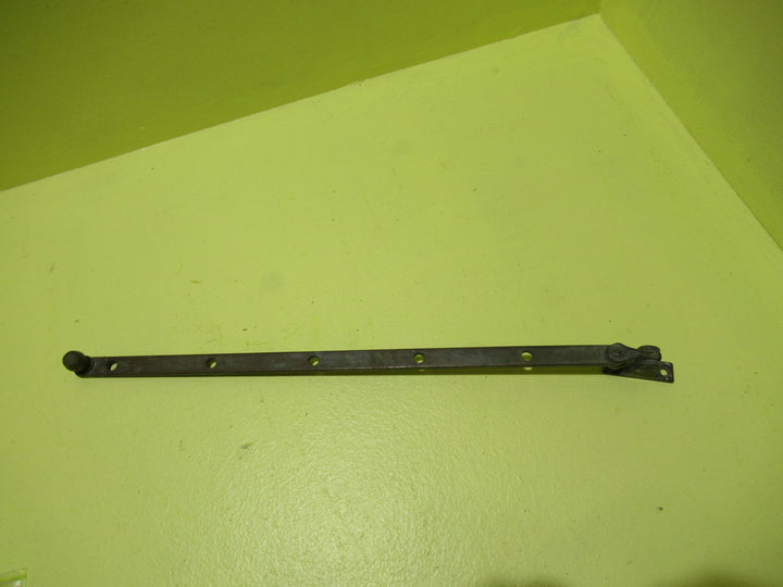 Vintage Vortex Casement Stay with 2 Hole Rectangle Plate370L x 7W