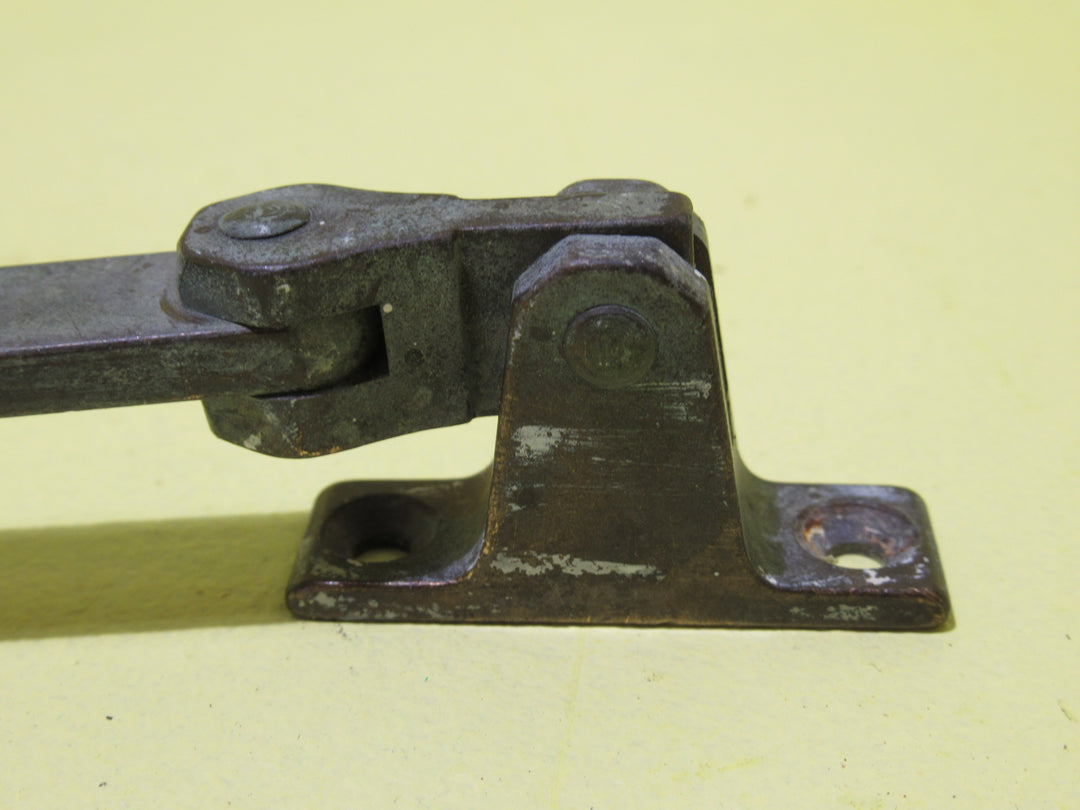 Vintage Vortex Casement Stay with 2 Hole Rectangle Plate370L x 7W