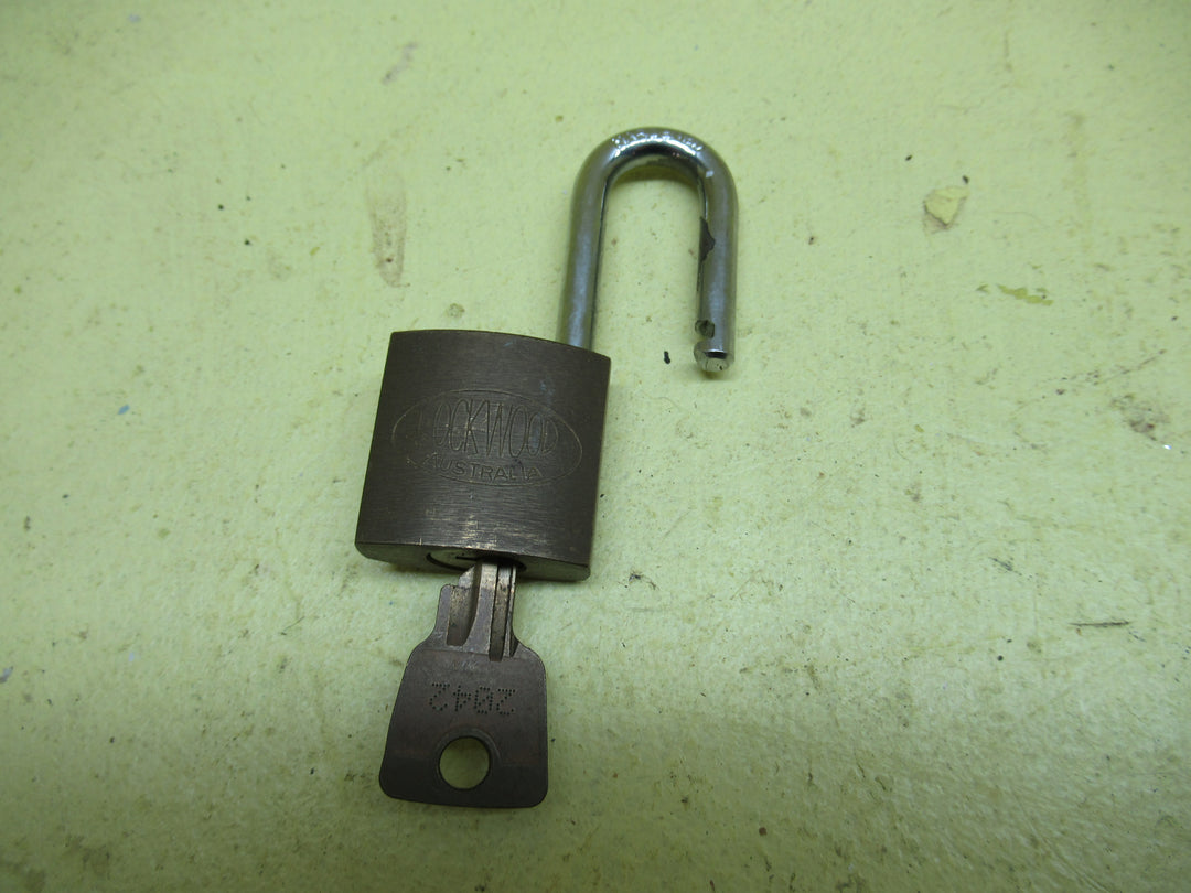 Lockwood Padlock -Australian 60H x 30-40W x 15D
