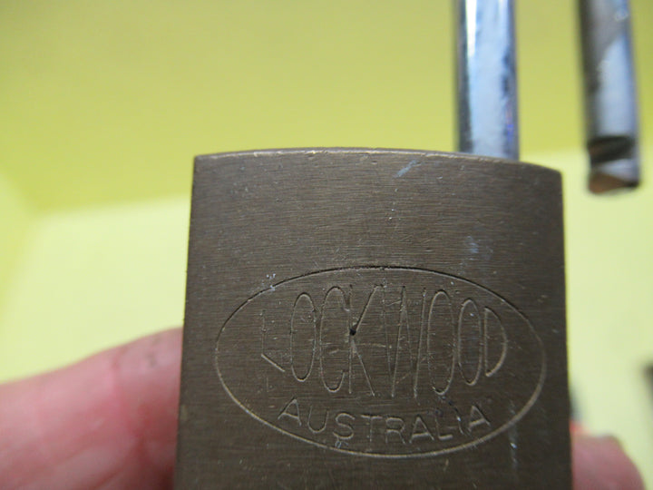 Lockwood Padlock -Australian 60H x 30-40W x 15D