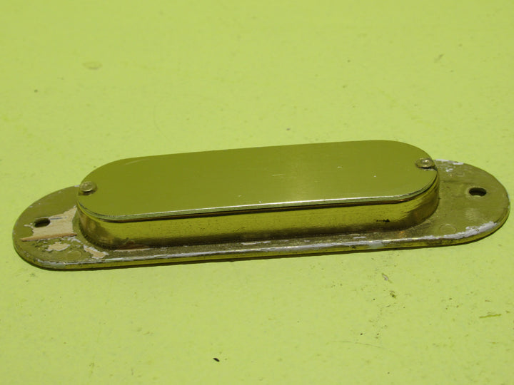 Polish Brass Oval Insert Pull Handle 120L x 34W