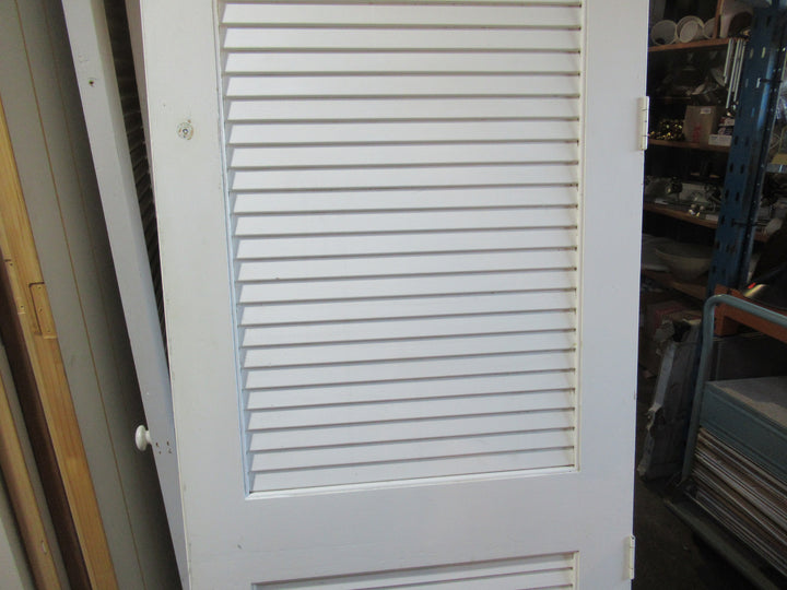 Paint Finish 2 Panel Closed Louvre Door 1980H x 610W x 30D