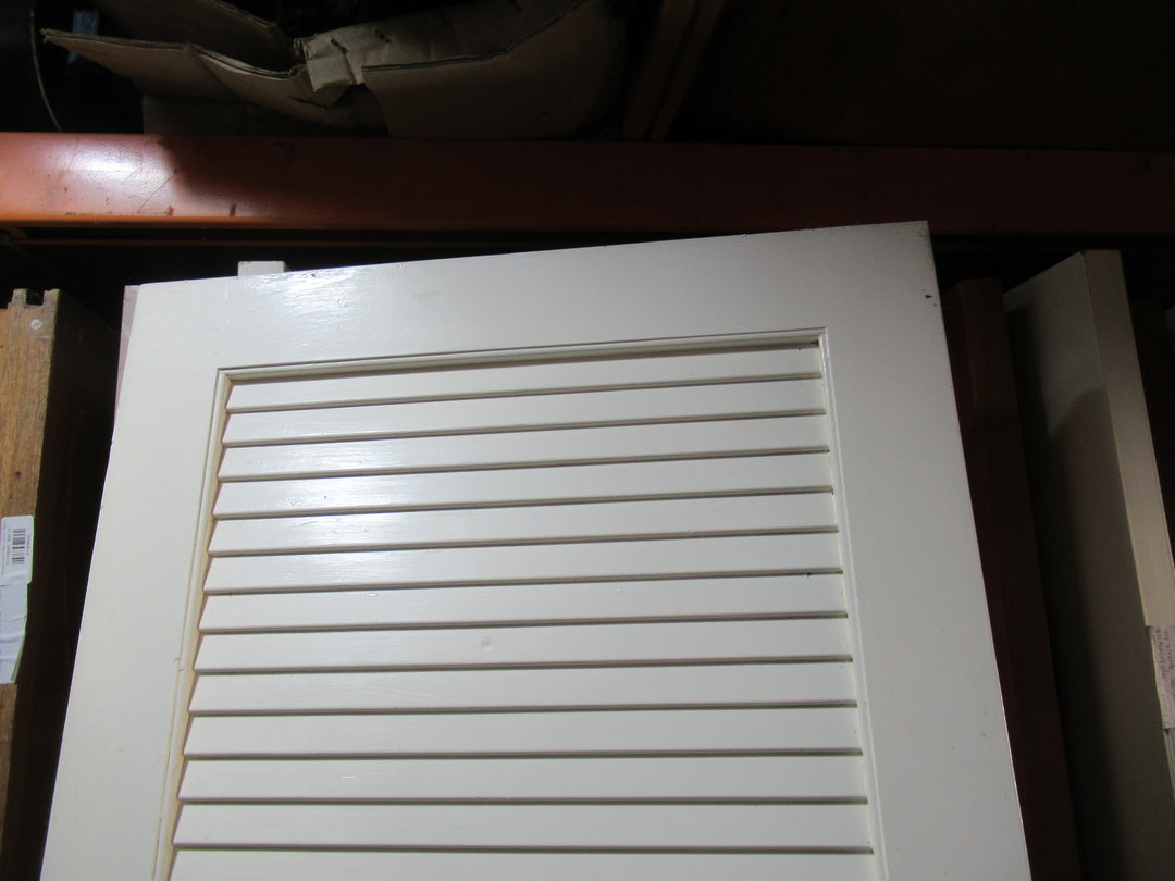 Paint Finish 2 Panel Closed Louvre Door 1980H x 610W x 30D